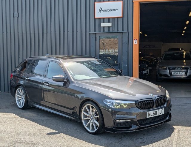 BMW 5 Series 3.0 530D M Sport Touring Xdrive Eu M40BKH Grey #4