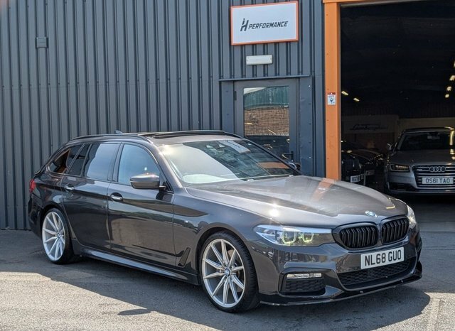 BMW 5 Series 3.0 530D M Sport Touring Xdrive Eu M40BKH Grey #3