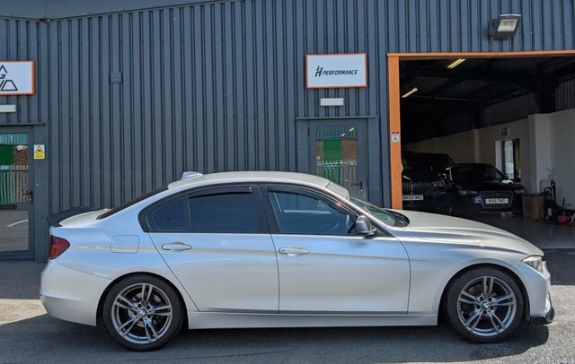 BMW 3 Series 2.0 320D Ed Efficientdynamics Saloon Ma LD62ZTB Silver #3