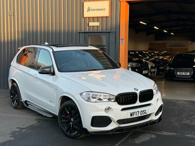 BMW X5 3.0 30D M Sport Suv Xdrive Euro 6 WF17OSL White #2