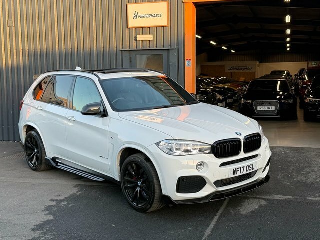 BMW X5 3.0 30D M Sport Suv Xdrive Euro 6 WF17OSL White #4