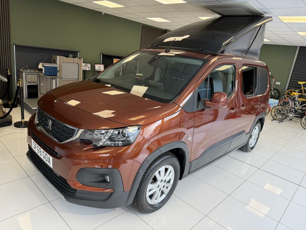 Peugeot Rifter Micro Camper Rr Bed SF69GOA Brown #6