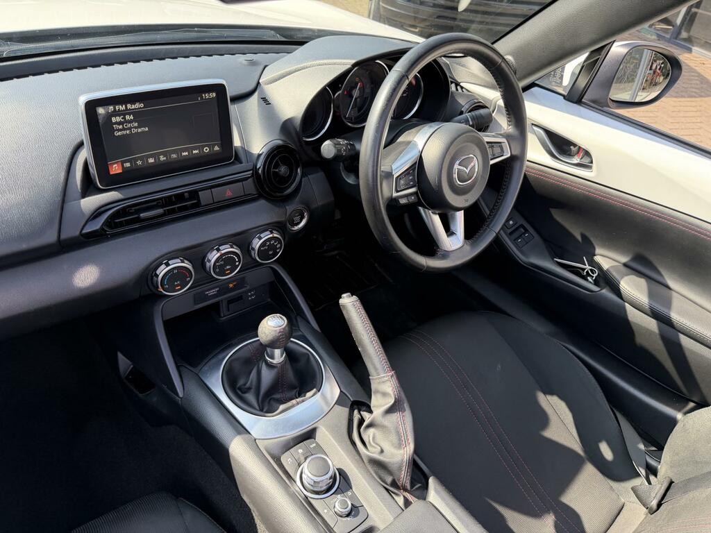 Mazda MX-5 1 Lady Owner Serviced 8 Times Just 59 164 Miles F DC16GSY White #2