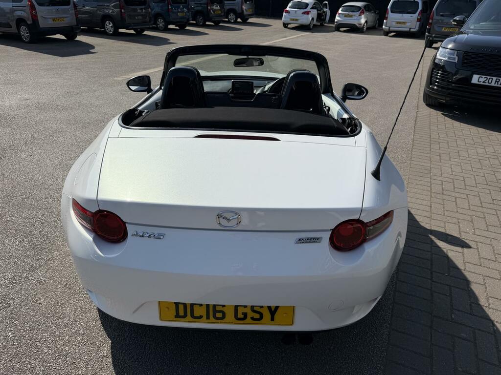 Mazda MX-5 1 Lady Owner Serviced 8 Times Just 59 164 Miles F DC16GSY White #3