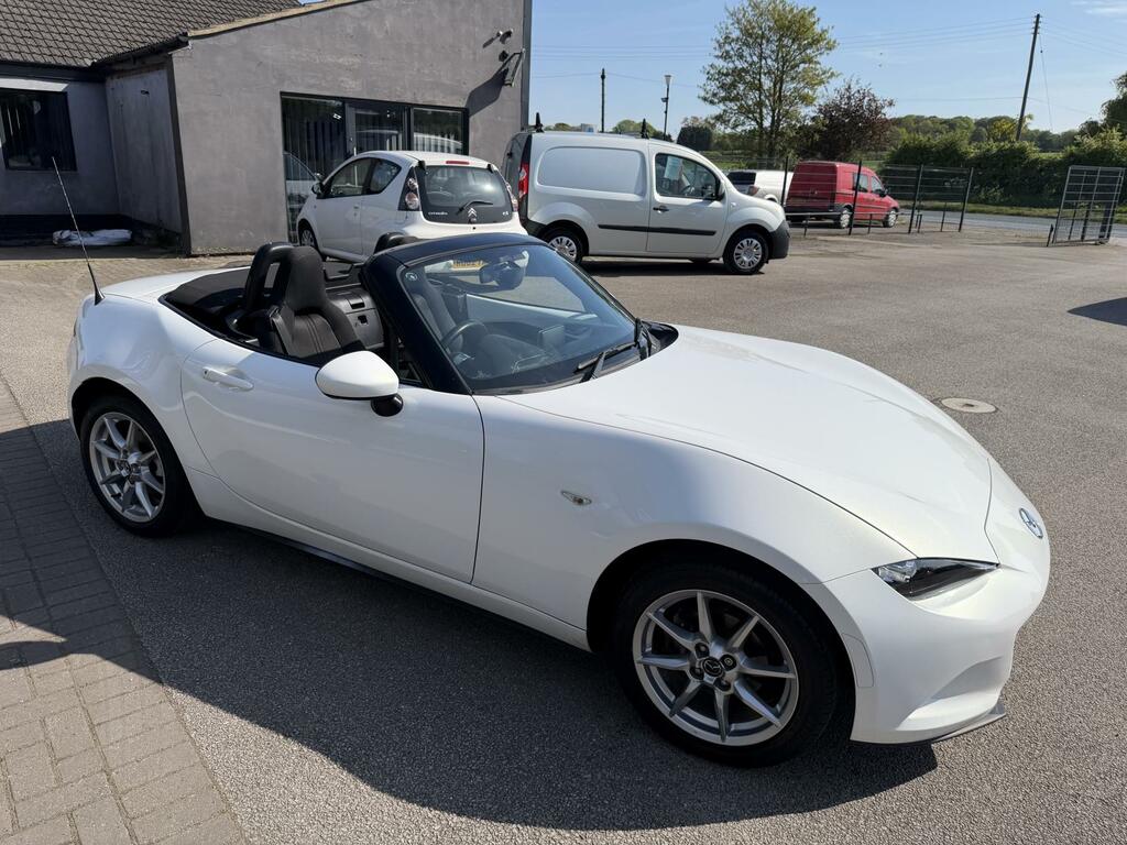 Mazda MX-5 1 Lady Owner Serviced 8 Times Just 59 164 Miles F DC16GSY White #4
