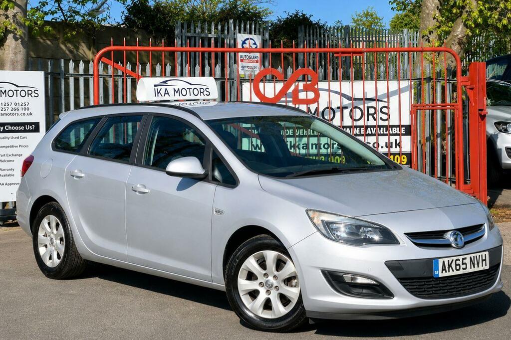 Vauxhall Astra 1.6 Cdti Ecoflex Design Sports Tourer Euro 6 Ss Silver