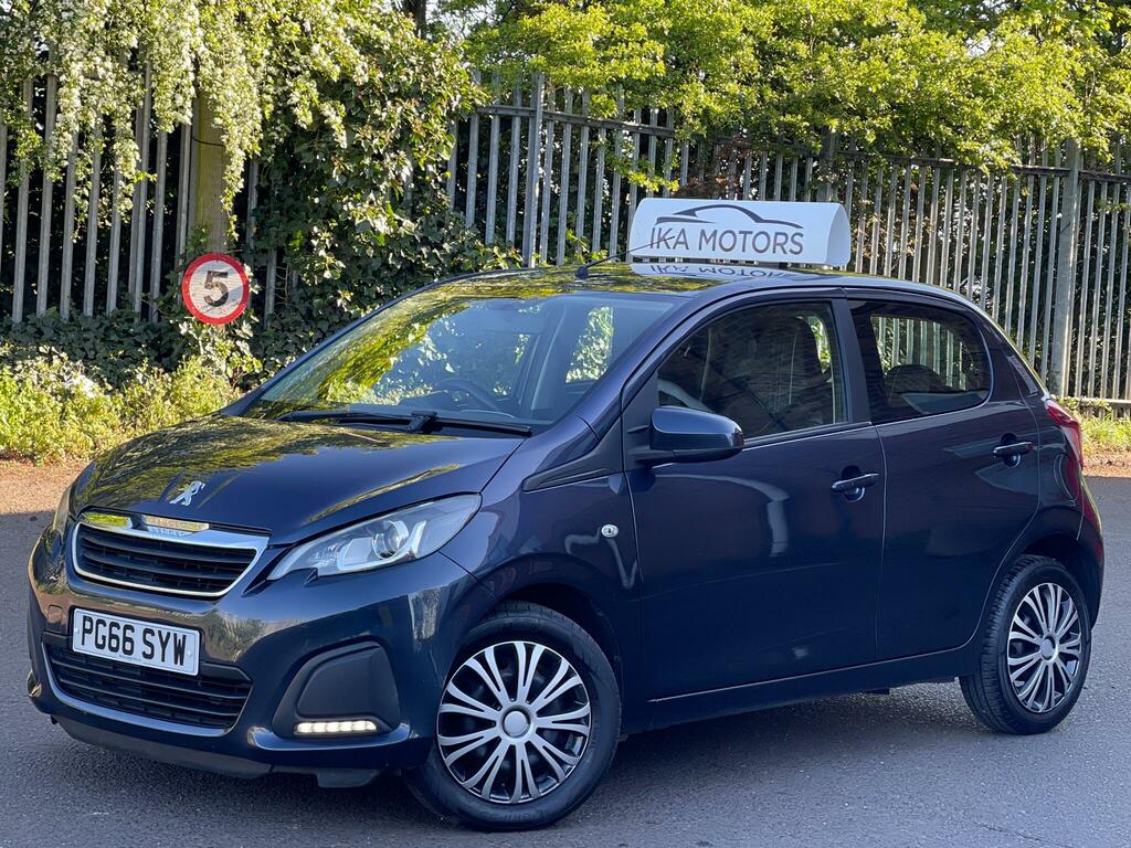 Peugeot 108 1.0 Active 2 Tronic Euro 6 PG66SYW Blue #2