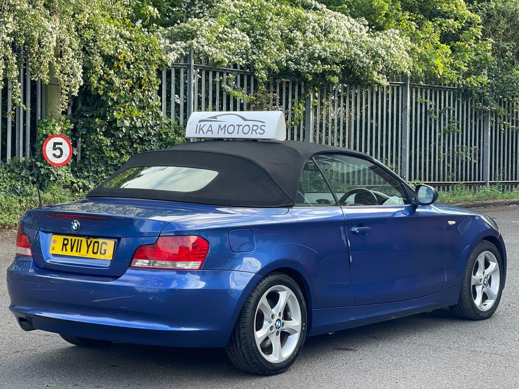 BMW 1 Series Convertible Euro5 2.0 LV60NWS Blue #5