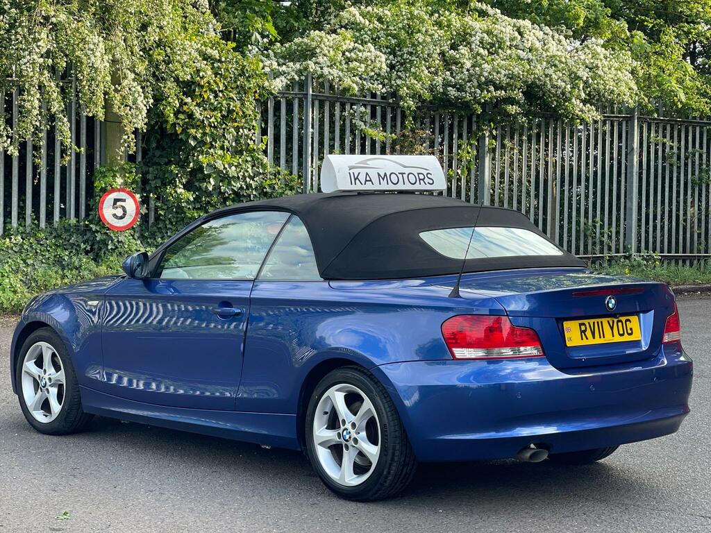 BMW 1 Series Convertible Euro5 2.0 LV60NWS Blue #6