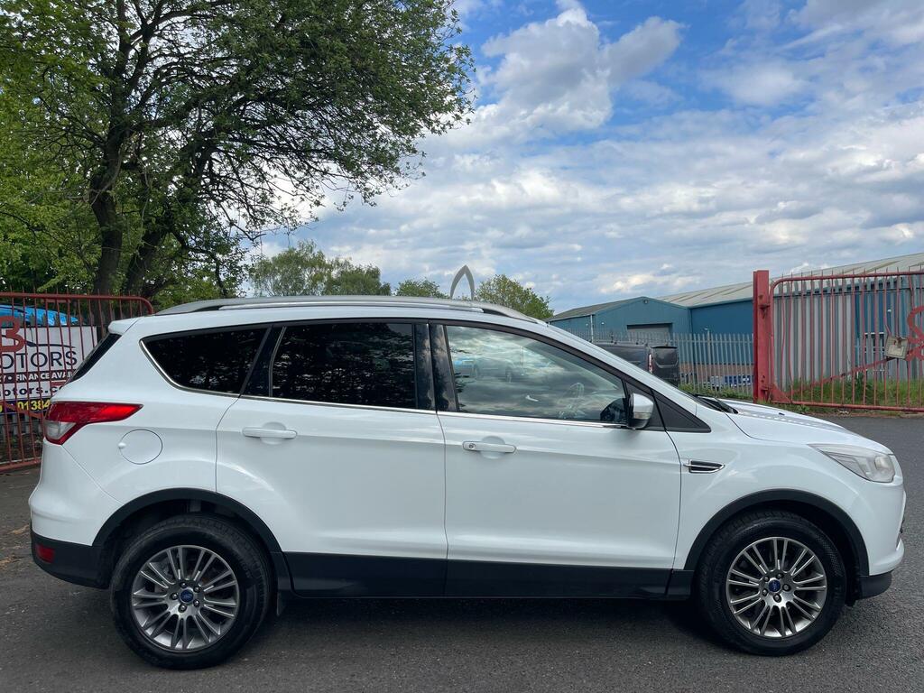 Ford Kuga 2.0 Tdci Titanium Powershift Awd Euro 5 YC14WFV White #6