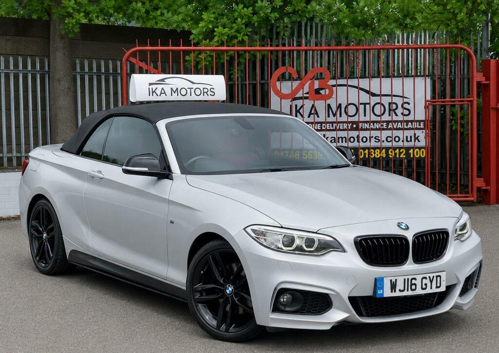 BMW 2 Series 2.0 220D M Sport Euro 6 Ss WJ16GYD Silver #2