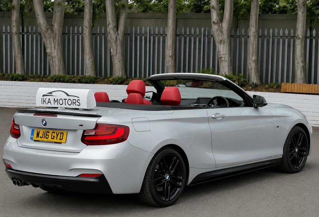 BMW 2 Series 2.0 220D M Sport Euro 6 Ss WJ16GYD Silver #5