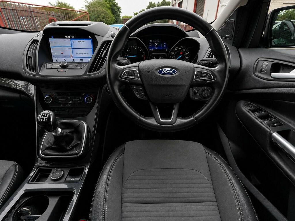Ford Kuga 1.5 Tdci Titanium Euro 6 Ss BL52ZZZ White #3