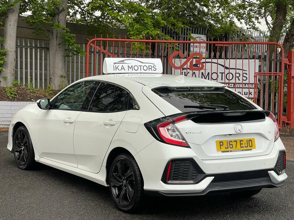 Honda Civic 1.0 Vtec Turbo Sr Euro 6 Ss PJ67EJO White #6