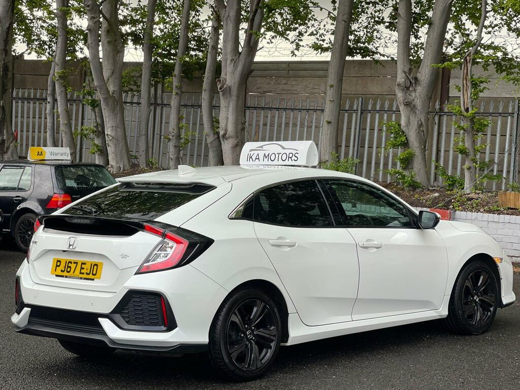 Honda Civic 1.0 Vtec Turbo Sr Euro 6 Ss PJ67EJO White #5