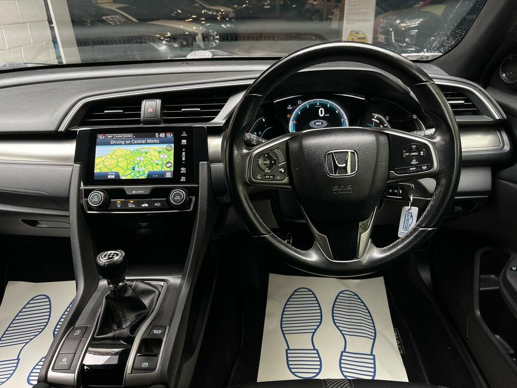 Honda Civic 1.0 Vtec Turbo Sr Euro 6 Ss PJ67EJO White #3