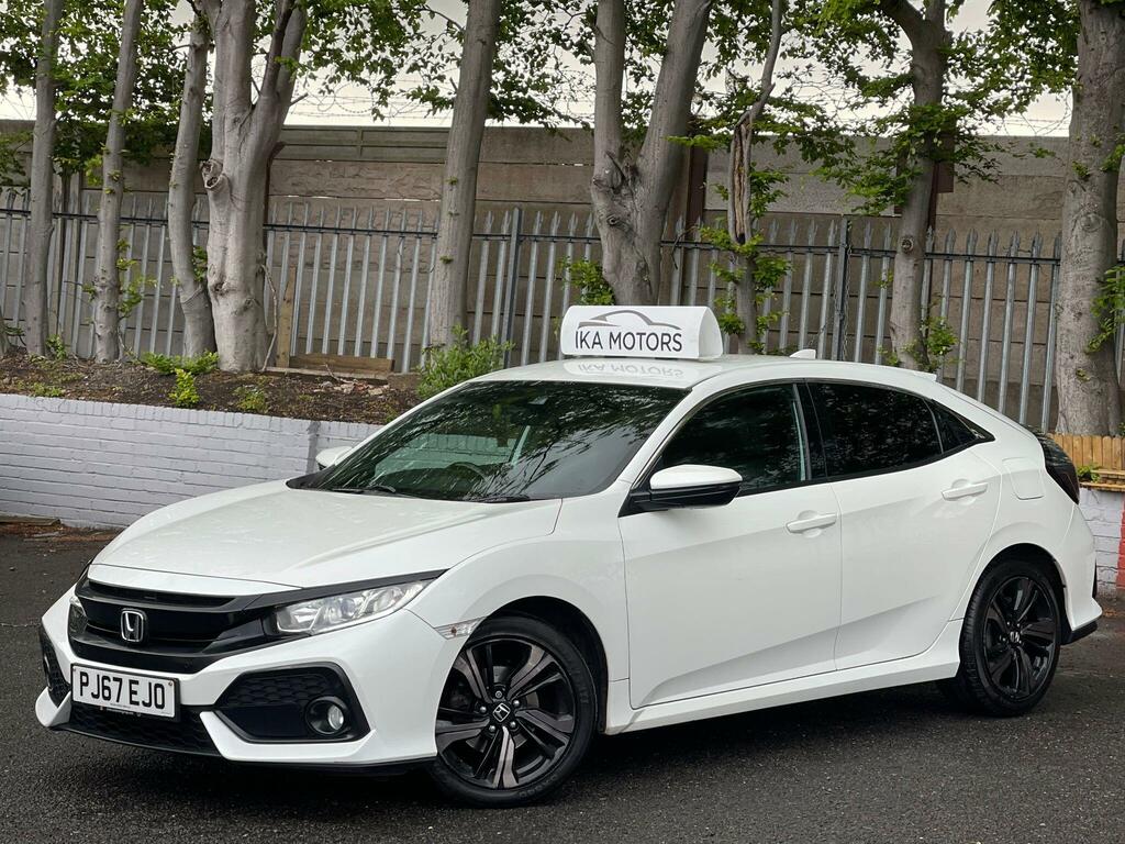 Honda Civic 1.0 Vtec Turbo Sr Euro 6 Ss PJ67EJO White #2