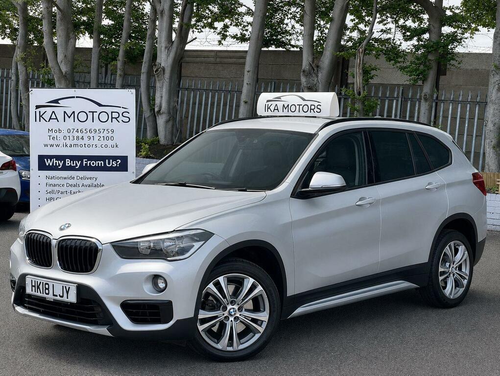 BMW X1 2.0 20D Sport Xdrive Euro 6 Ss HK18LJY Silver #2