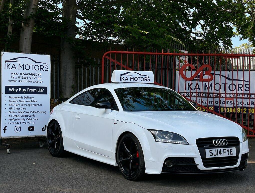 Audi TT 2.0 Tdi Black Edition S Tronic Quattro Euro 5 White