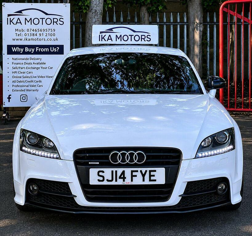 Audi TT 2.0 Tdi Black Edition S Tronic Quattro Euro 5 White #6
