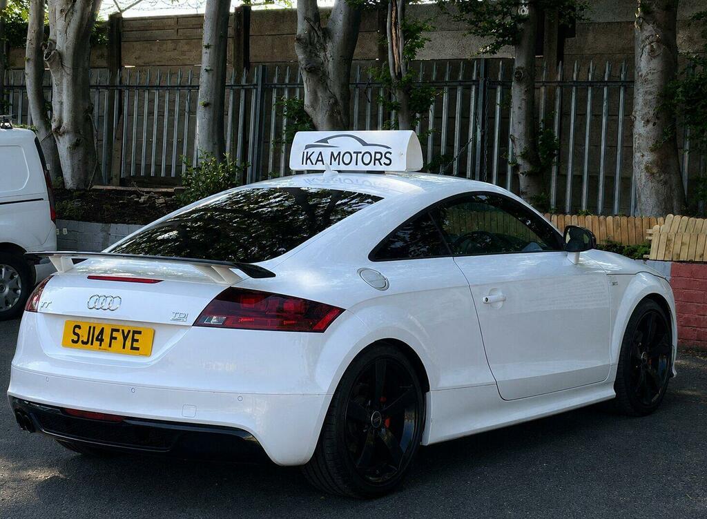 Audi TT 2.0 Tdi Black Edition S Tronic Quattro Euro 5 White #4