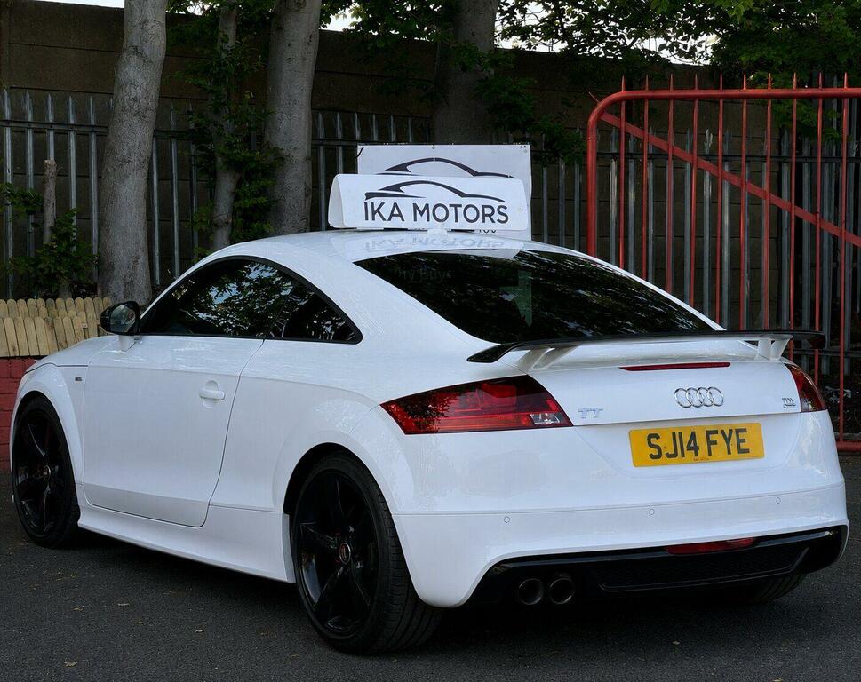 Audi TT 2.0 Tdi Black Edition S Tronic Quattro Euro 5 White #5