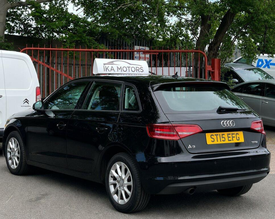 Audi A3 1.2 Tfsi Se Sportback Euro 6 Ss Black #6