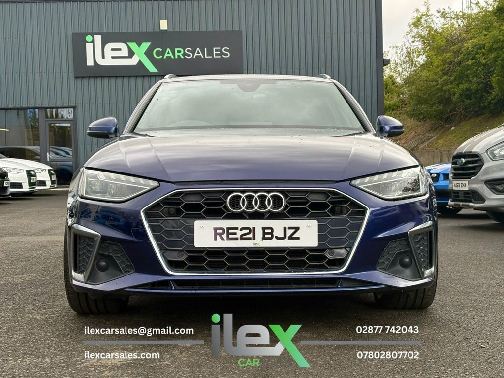 Audi A4 Avant 2L S Line RE21BJZ Blue #2