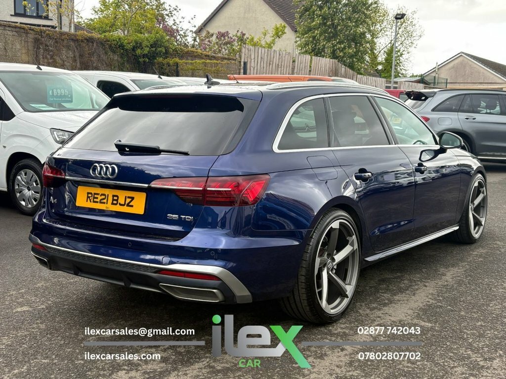 Audi A4 Avant 2L S Line RE21BJZ Blue #5
