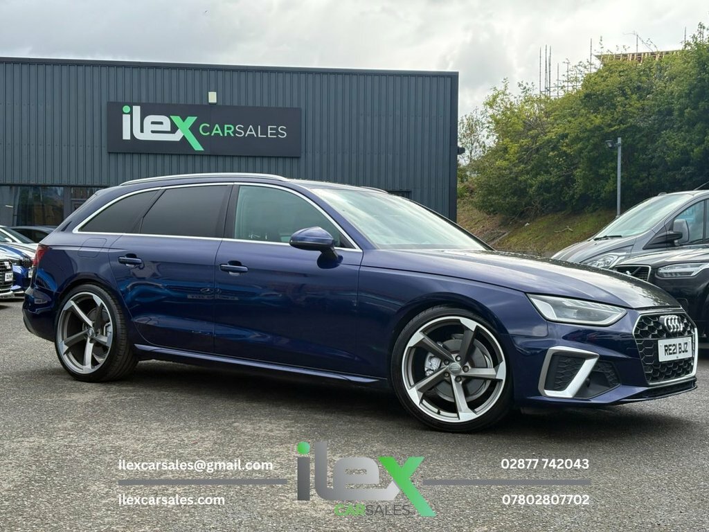 Audi A4 Avant 2L S Line Blue