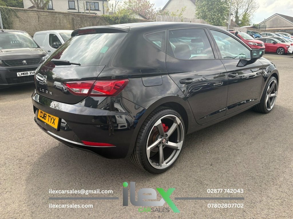 Seat Leon 1.6L Se Dynamic Technology CU18TYX Black #4