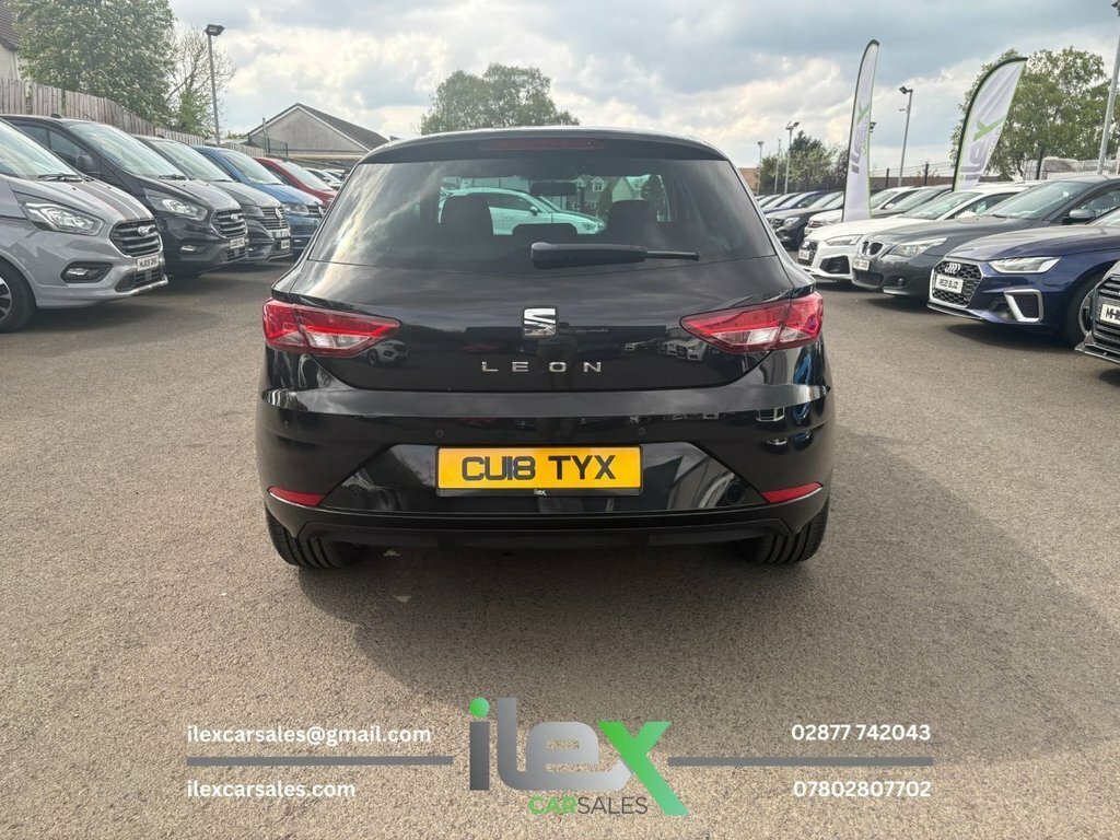 Seat Leon 1.6L Se Dynamic Technology CU18TYX Black #5