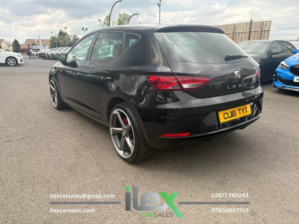 Seat Leon 1.6L Se Dynamic Technology CU18TYX Black #6