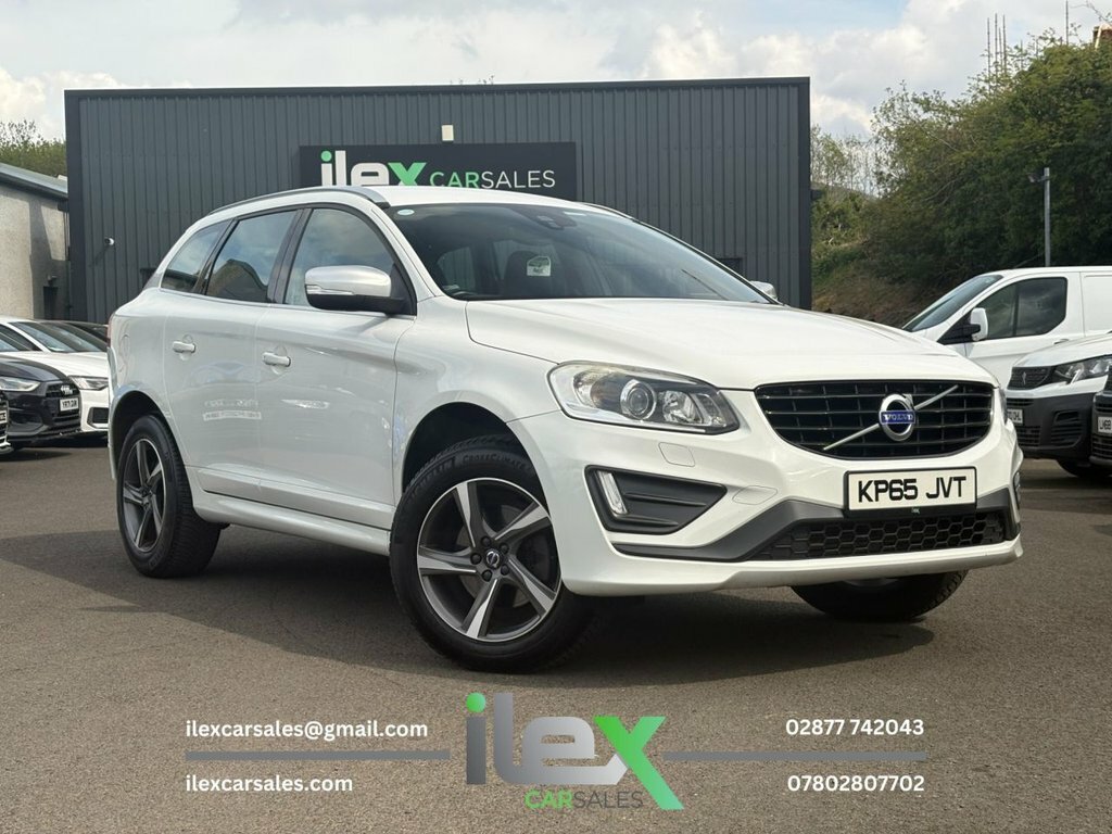 Volvo XC60 2.4L R-design Lux Nav White