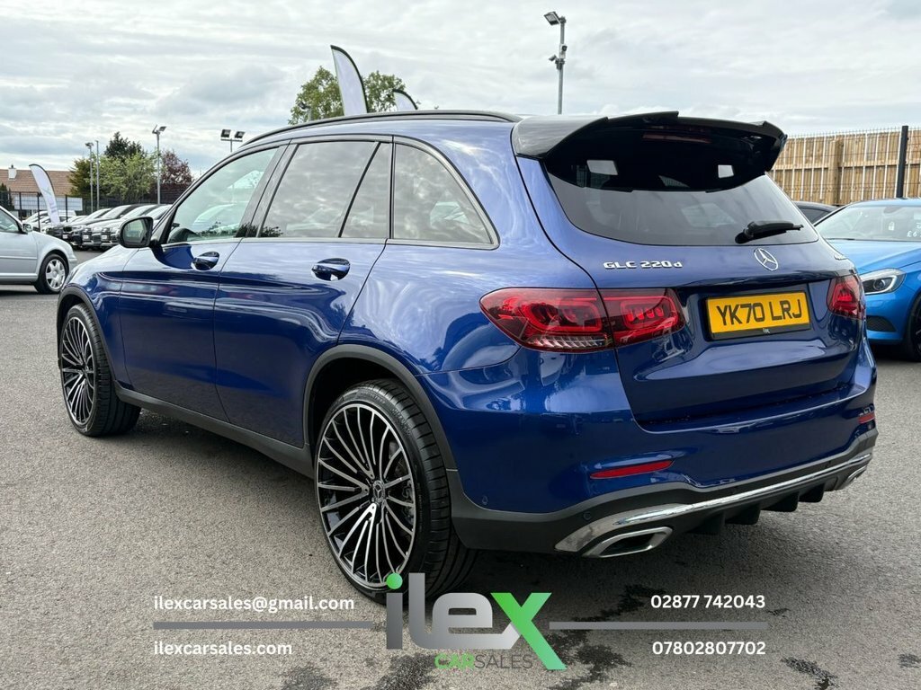Mercedes-Benz GLC Class 2L Amg Line YK70LRJ Blue #6