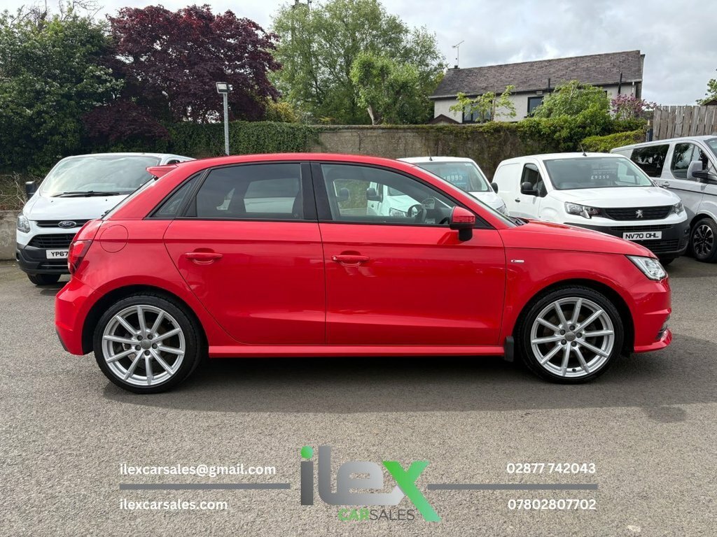 Audi A1 1.6L S Line Red #4