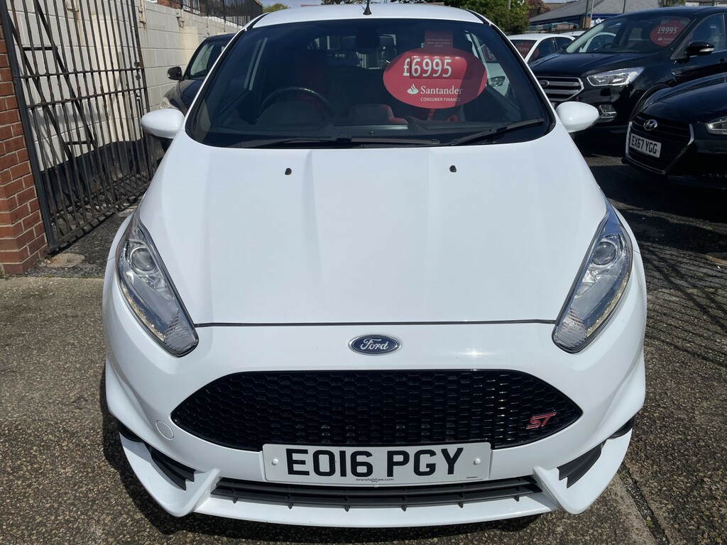 Ford Fiesta Hatchback 1.6 T Ecoboost St-3 2016 EO16PGY White #2