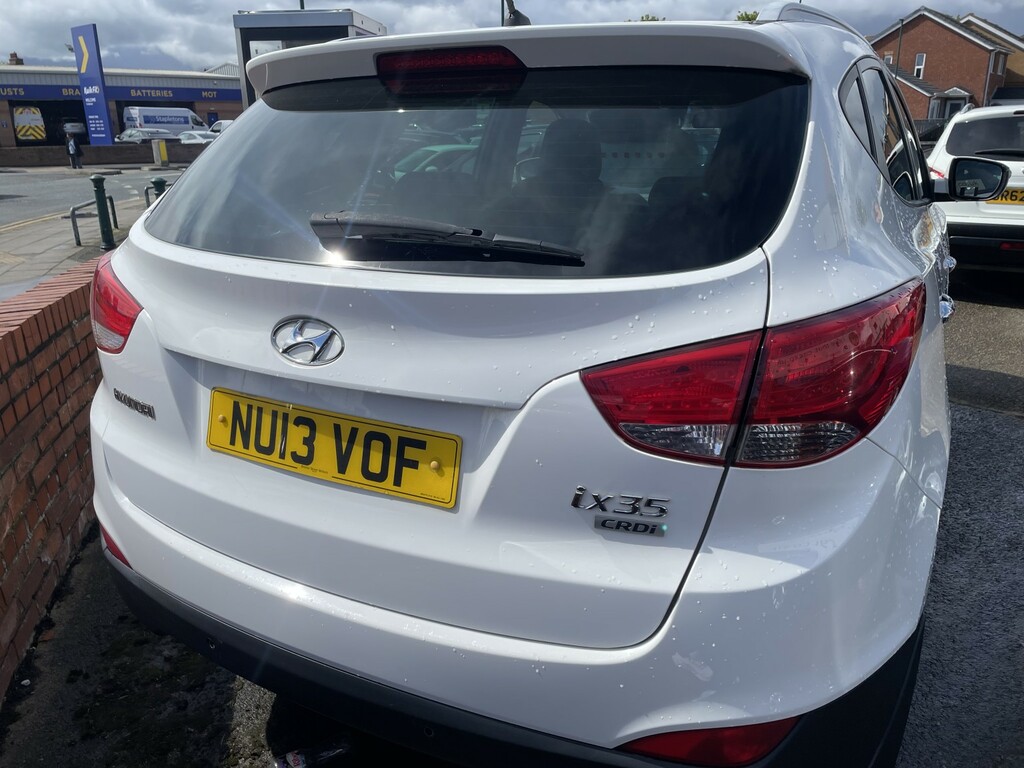 Hyundai Ix35 Suv 1.7 Crdi Premium 2013 NU13VOF White #4