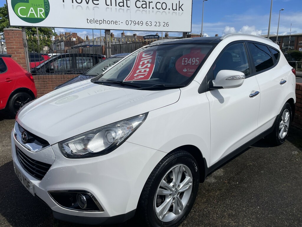 Hyundai Ix35 Suv 1.7 Crdi Premium 2013 NU13VOF White #3