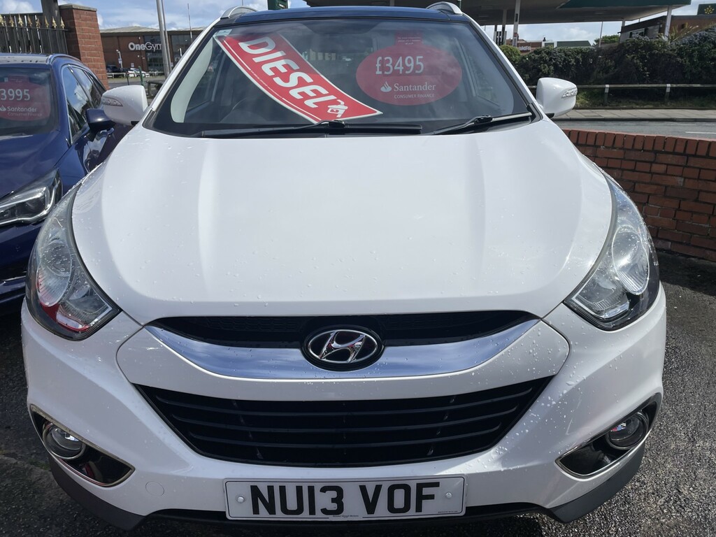 Hyundai Ix35 Suv 1.7 Crdi Premium 2013 NU13VOF White #2