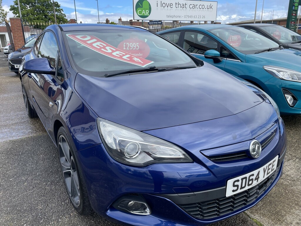 Vauxhall Astra GTC Coupe 1.6 Cdti Ecoflex Limited Edition 2014 Blue