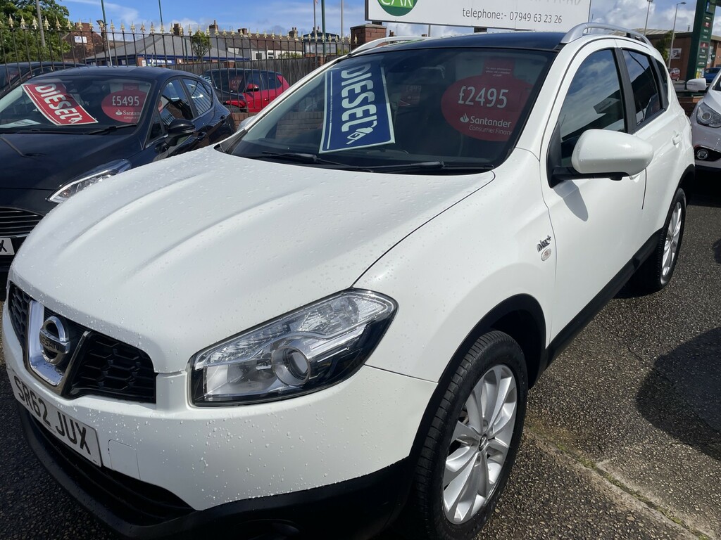 Nissan Qashqai Suv 1.5 Dci N-tec 2012 SR62JUX White #3