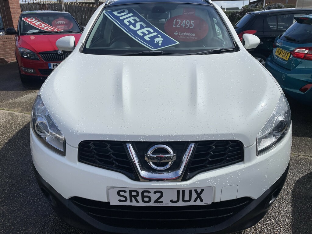 Nissan Qashqai Suv 1.5 Dci N-tec 2012 SR62JUX White #2
