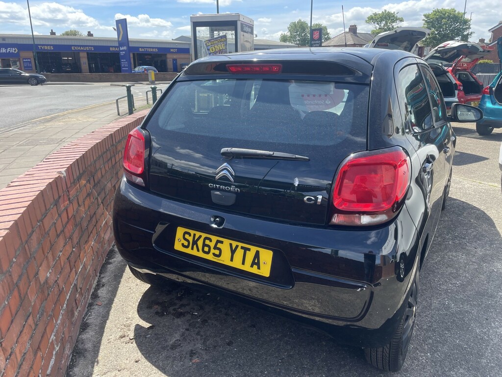 Citroen C1 Hatchback 1.0 Vti Feel 2015 SK65YTA Black #4