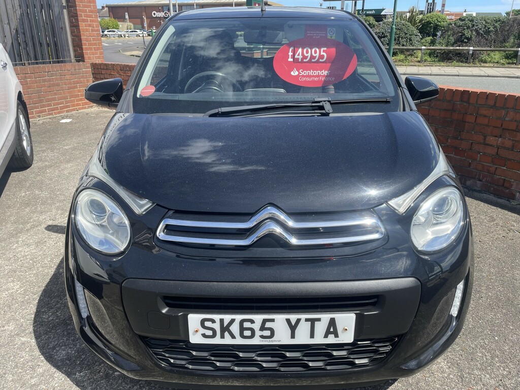 Citroen C1 Hatchback 1.0 Vti Feel 2015 SK65YTA Black #2