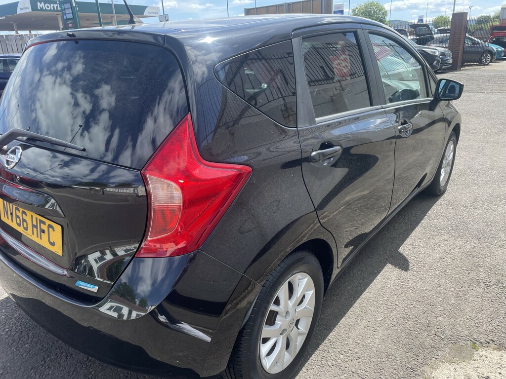 Nissan Note Hatchback 1.5 Dci Acenta Premium 2016 NV66HFC Black #6