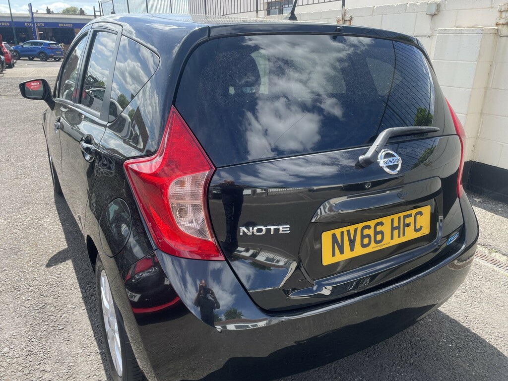 Nissan Note Hatchback 1.5 Dci Acenta Premium 2016 NV66HFC Black #4