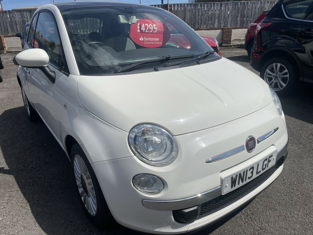 Fiat 500 Hatchback 1.2 Lounge 2013 White