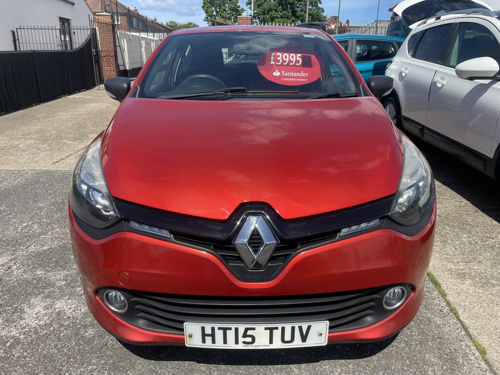 Renault Clio Hatchback 1.2 Expression 1.2 16V 75 2015 HT15TUV Red #2
