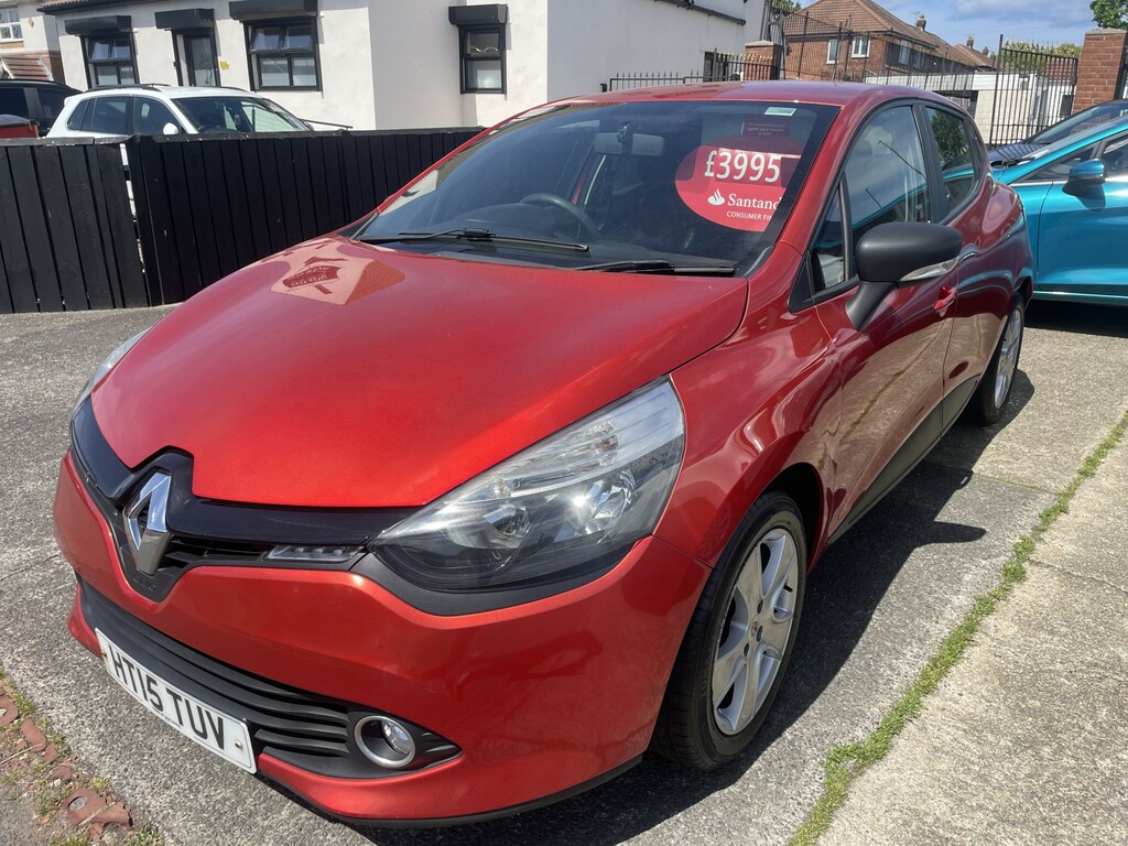 Renault Clio Hatchback 1.2 Expression 1.2 16V 75 2015 HT15TUV Red #3